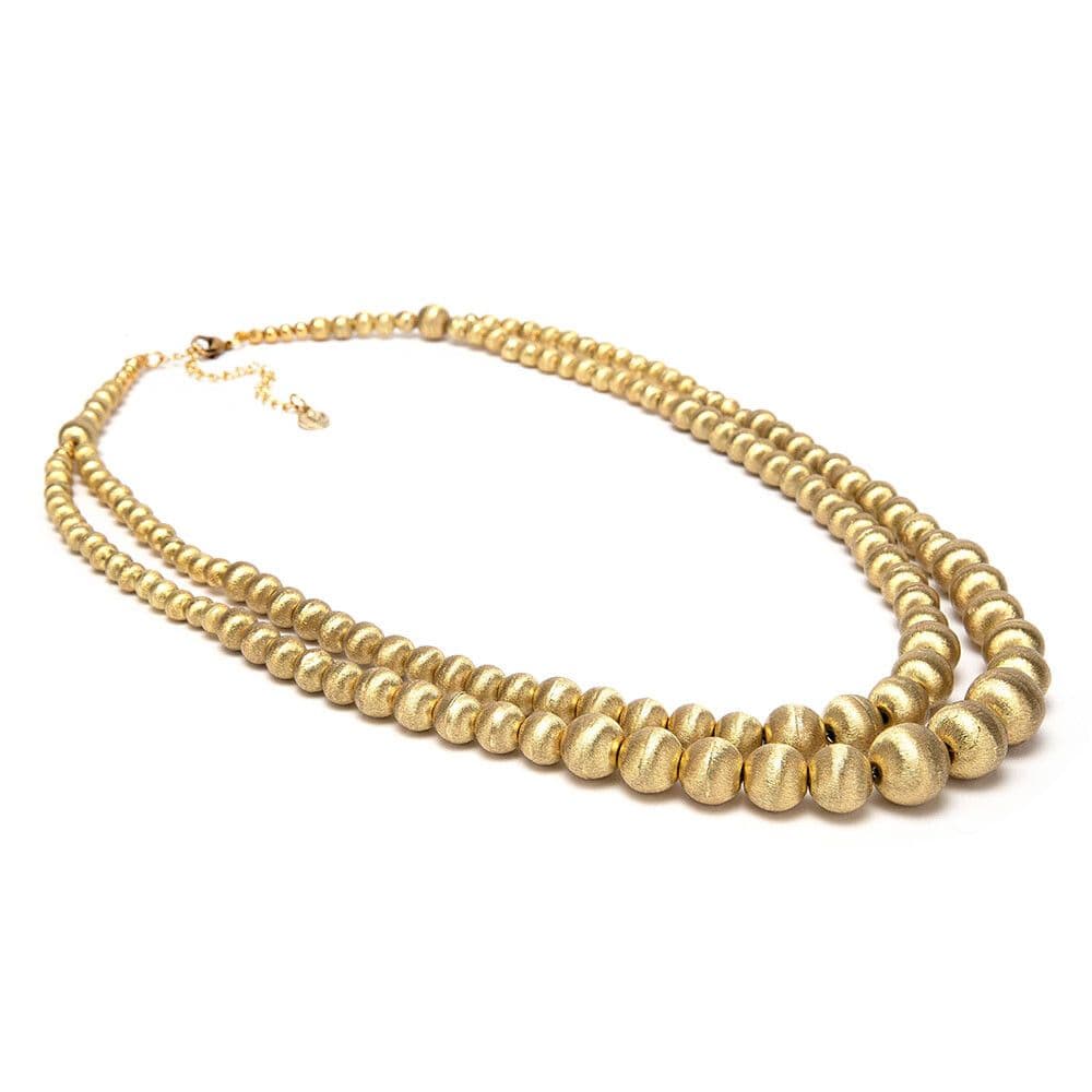 Collana a due fili con perle - 1