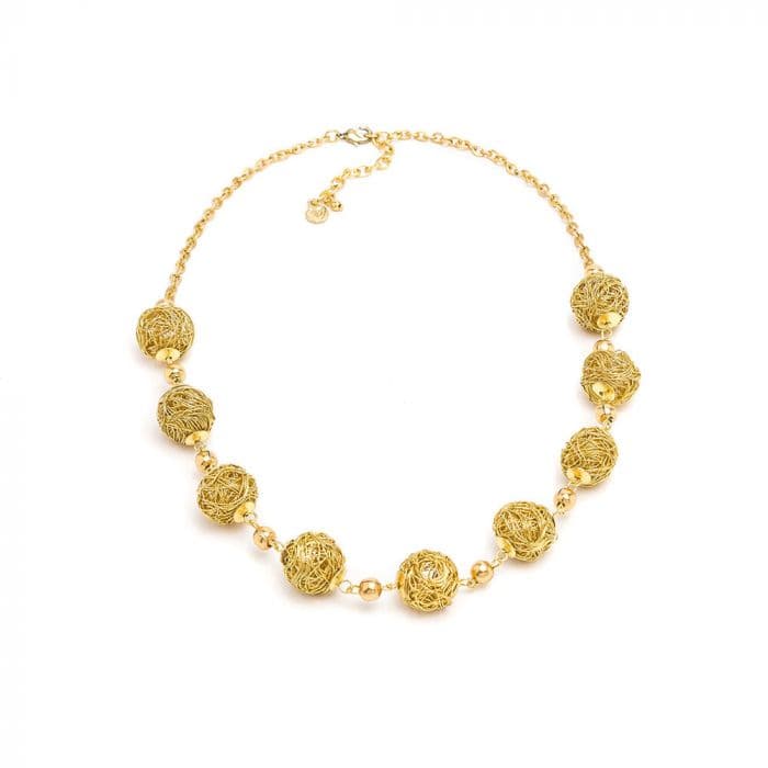 Collana corta 9 sfere - 1