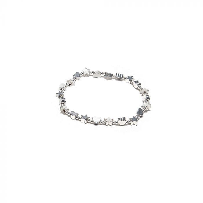 Bracciale elastico stelle lucide - 1