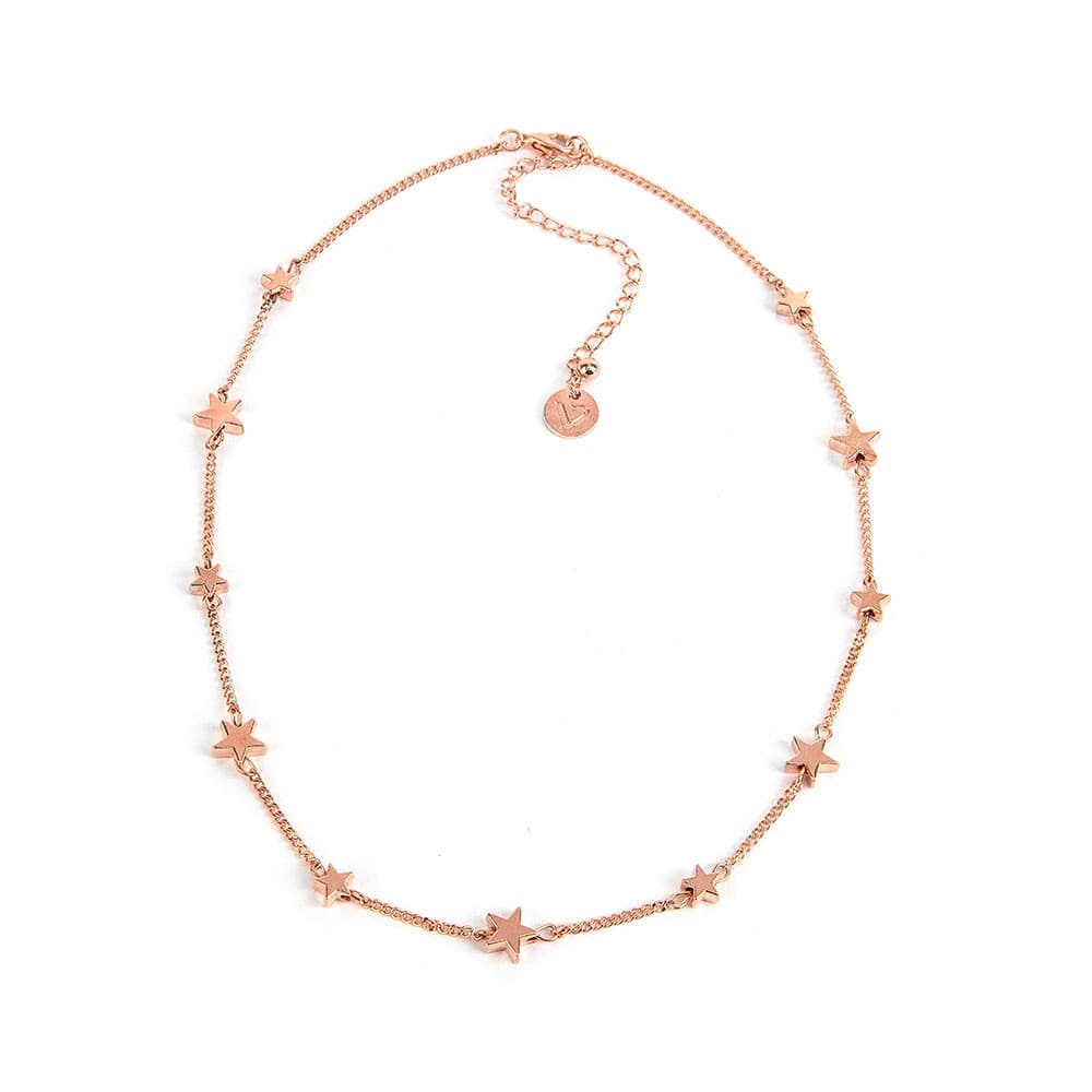 Collana girocollo con stelle - 1