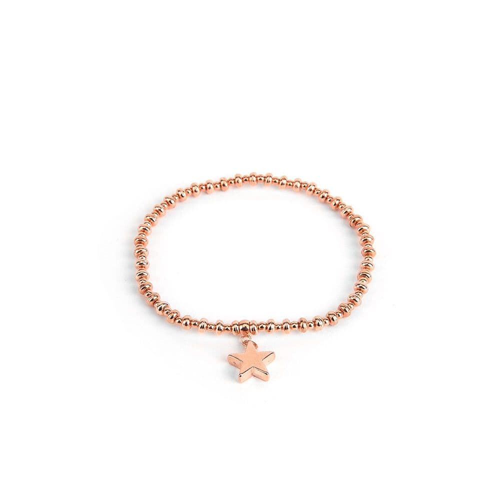 Bracciale elastico con pendente stella - 1
