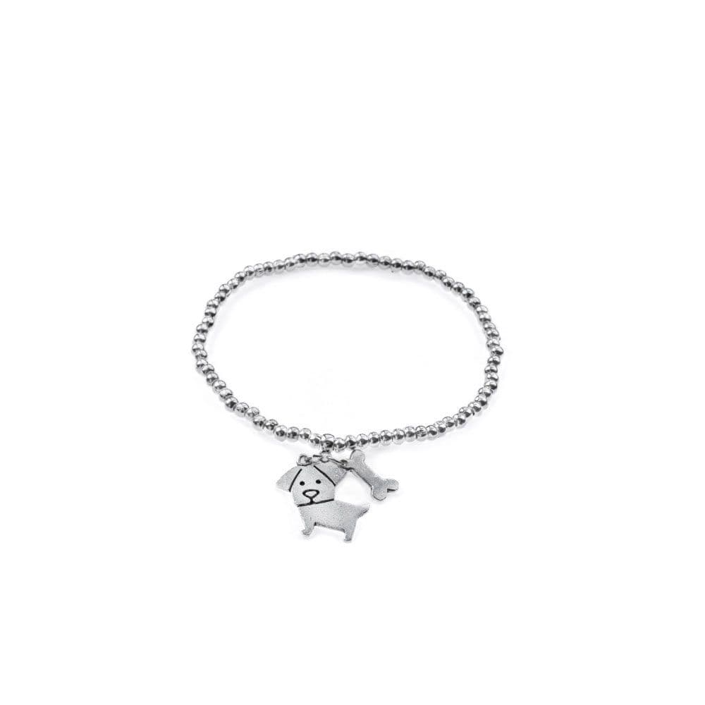 Bracciale elastico cane/osso - 1