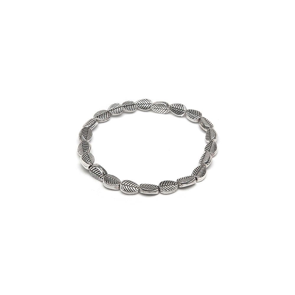 Bracciale elastico foglie piccole - 1