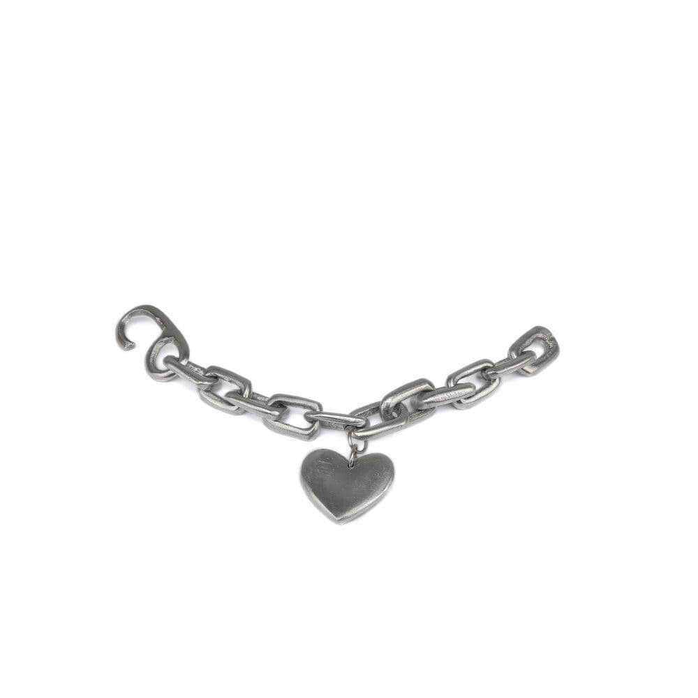 Bracciale catena ciondolo cuore - 1