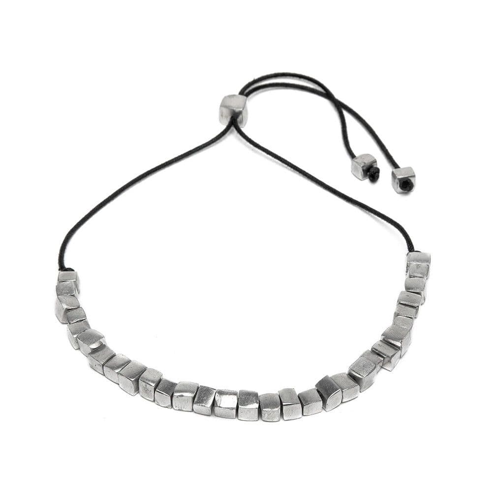 Collana filo corta cubi - 1