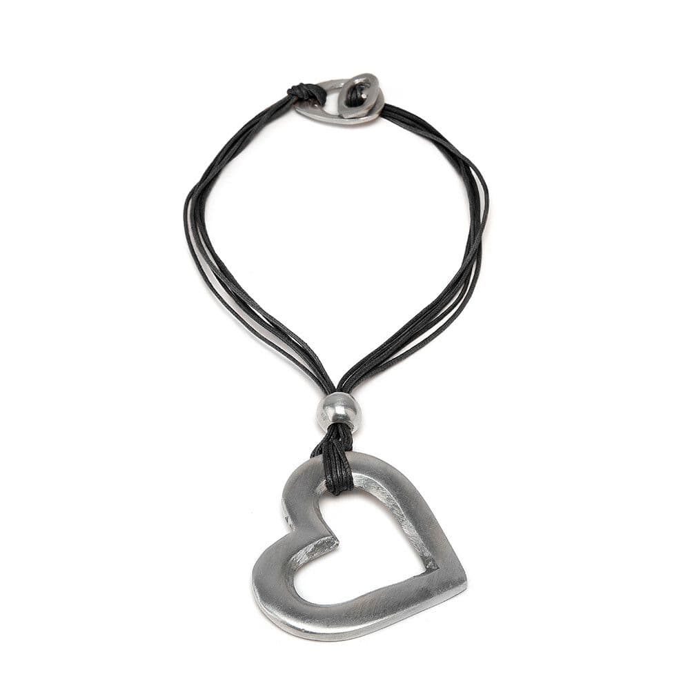 Pendente multifilo sagoma cuore - 1
