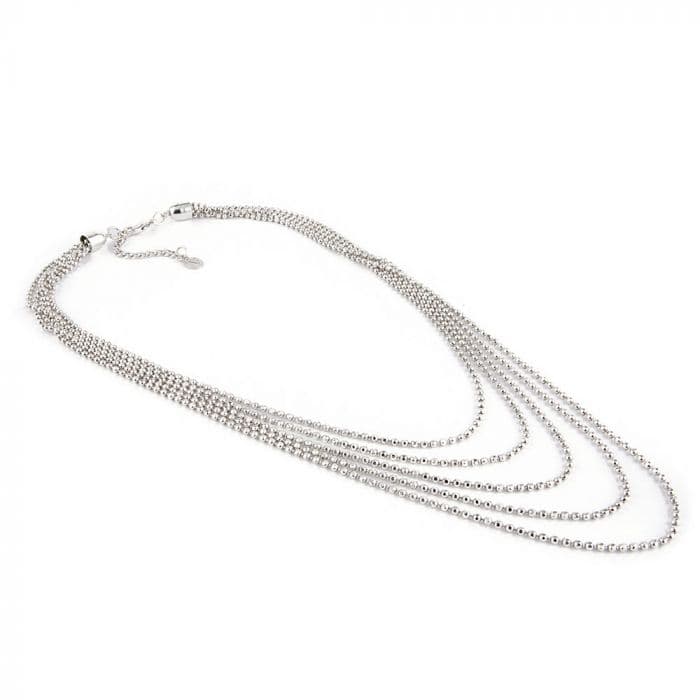Collana Multifili sfere - 1