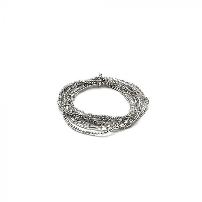 Bracciale elastico 8 fili mix - 1