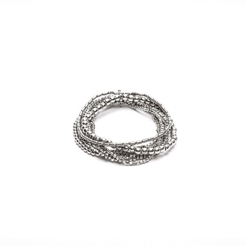 Bracciale elastico 6 fili mix - 1