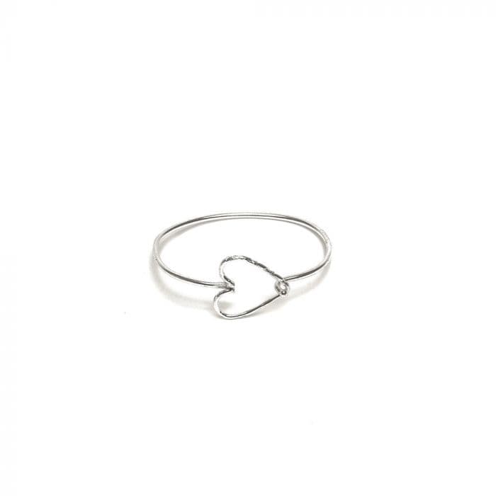 Bracciale cuore fino - 1